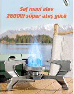 SHUFA  Katlanabilir KAMP Ocak (HAKİ YEŞİL)