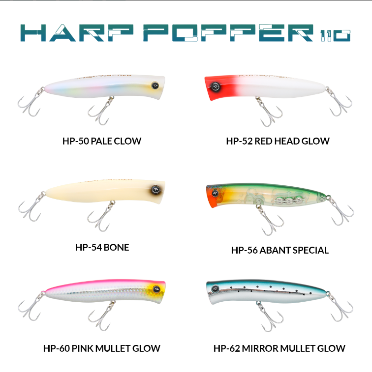 Hanfish Harp Popper 11 cm 30 gr Su Üstü Popper