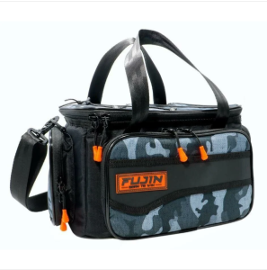 Fujin Black Camo Helper Bag - Balıkçı Çantası