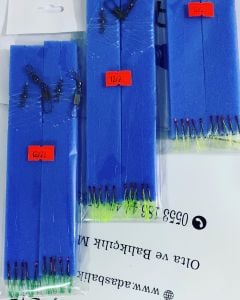Özel Kırmızı iğne FloraCarbon köstekli Çapari