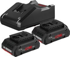 Bosch Akü Şarj Cihazı Set (GAL 18V-40 + 2 x ProCORE 18V 4,0 Ah) - 1600A01BA3