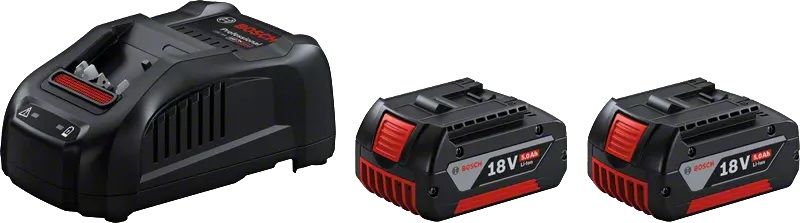Bosch PROFESSİONAL  2 X GBA 18V 5.0AH + GAL 1880 CV BAŞLANGIÇ SETİ