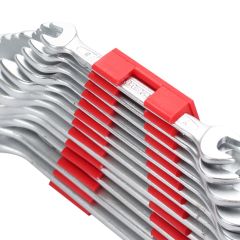 İzeltaş 12Li Açık Ağız Anahtar Takımı Kısa Boy - 0100002112