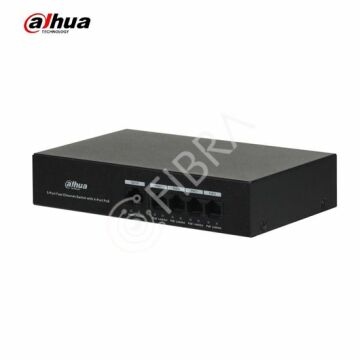 Dahua PFS3005-4ET-36 4Port PoE Switch (4FE PoE + 1FE Uplink, Toplam 36W PoE )