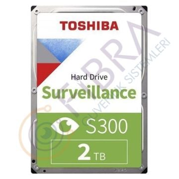 Toshiba 2TB S300 5400 Sata3 128M 7-24 HDWT720UZSVA Güvenlik Harddisk