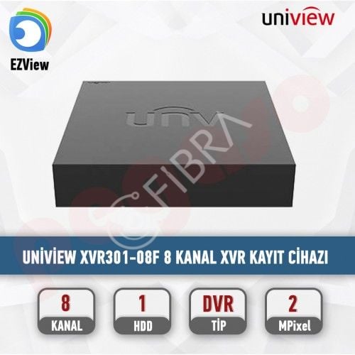 Unv XVR301-08F 8 Kanal Xvr Kayıt Cihazı