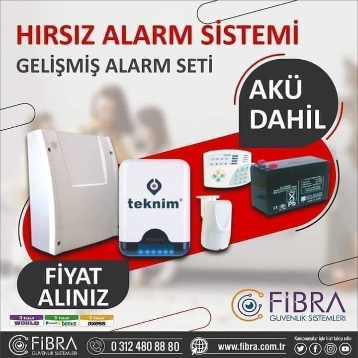TEKNİM WAP404 Alarm Seti