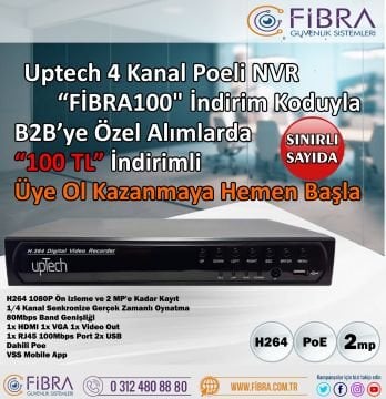 Uptech NVR-K7604-1H4P