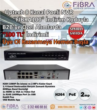 Uptech NVR-K7608-1H8P
