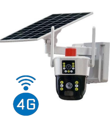 WSP141 4G (SİMKARTLI )SOLAR ÇİFT KAMERALI PTZ