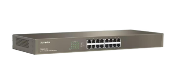 Tenda TEG1016G 16 Port 10/100/1000 Mbps 19'' Switch Çelik Kasa Rack Mount