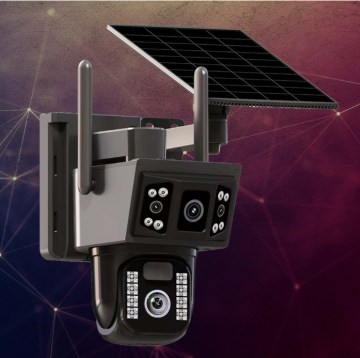 O-KAM O-KAM 3916 4G 6MP Dual Lens - Solar Panel - Sim Kart Destekli - PTZ Güvenlik Kamerası
