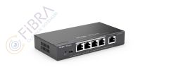 Ruijie-Reyee RG-ES205GC-P  4Port POE+ 10-100-1000 Mbps+1 Port 10-100-1000 Mbps Gb Yönetilebilir 54W