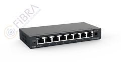 Ruijie-Reyee RG-ES108D 8 Port 10-100 Mbps Yönetilemez Switch Çelik Kasa