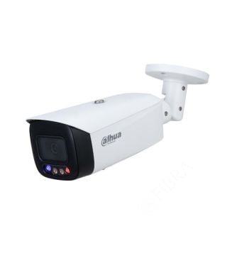 IPC-HFW3549T1-AS-PV Dahili Mikrofonlu Sesli ve Led Alarm 5 MP Full Color H.265+ Bullet Kamera (50m IR Led+40m Alarm Led)