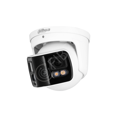 IPC-PDW5849-A180-E2-ASTE Dahili Mikrofonlu 8 MP H.265+ Full Color 180 Derece Dome Kamera (40m IR)