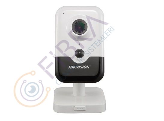 Hikvision 2443G0-IW 4MP 2.8mm IR Cube Kamera (Wi-Fi + Sesli, H.265+).