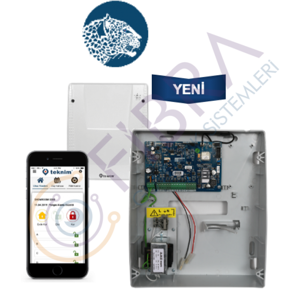 TEKNİM TSP-5334LCD ETHERNET/NETWORK'LÜ SET (AKÜ HARİÇ)