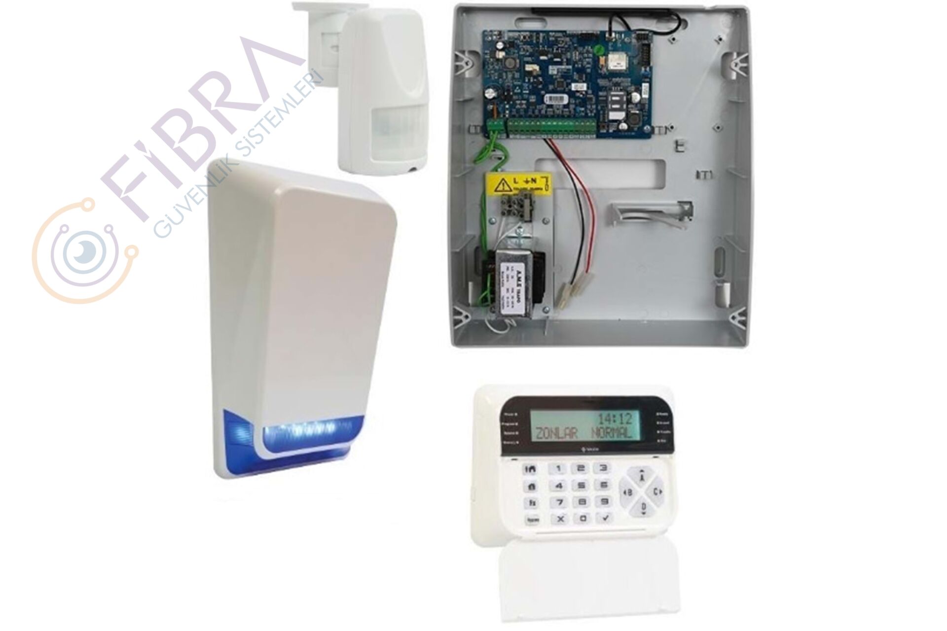 TEKNİM TSP-5324LCD GSM/GPRS'Lİ SET (AKÜ HARİÇ)