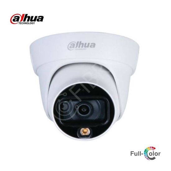HAC-HDW1209TQ-A-LED 2 MP Full Color Dome Kamera(40m Tamamlayıcı ışık)