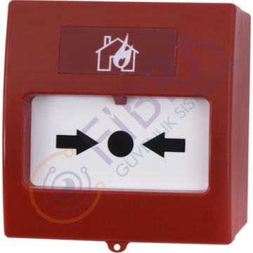 TEKNİM TFB-3165 TEKRAR KURULABİLİR YANGIN ALARM BUTONU