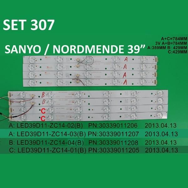 SET-0307 AL Led Backlight-SET - Class