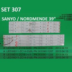 SET-0307 AL Led Backlight-SET - Class