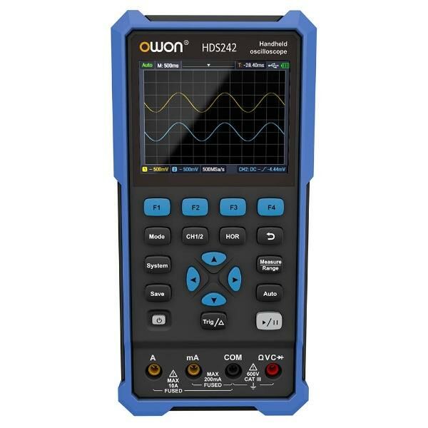 HDS 242 Cep Tipi Osiloskop + Multimetre - OWON