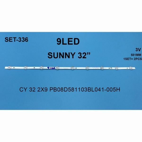 SET-0336 AL Led Backlight-SET - Class