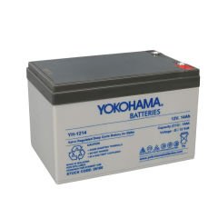 YOKOHAMA YH-1214 12 VOLT - 14 AMPER ELEKTRİKLİ BİSİKLET AKÜSÜ (150 X 95 X 98 MM)