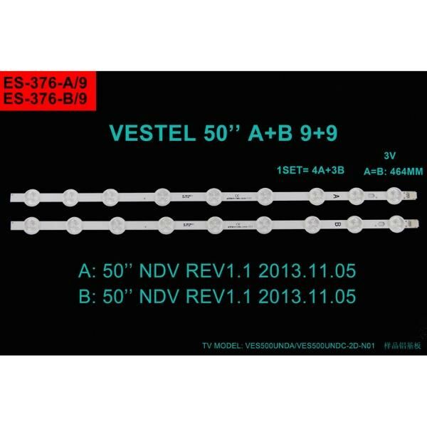 SET-0376 AL Led Backlight-SET - Class