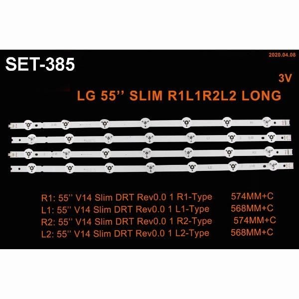 SET-0385 BK Led Backlight-SET - Class