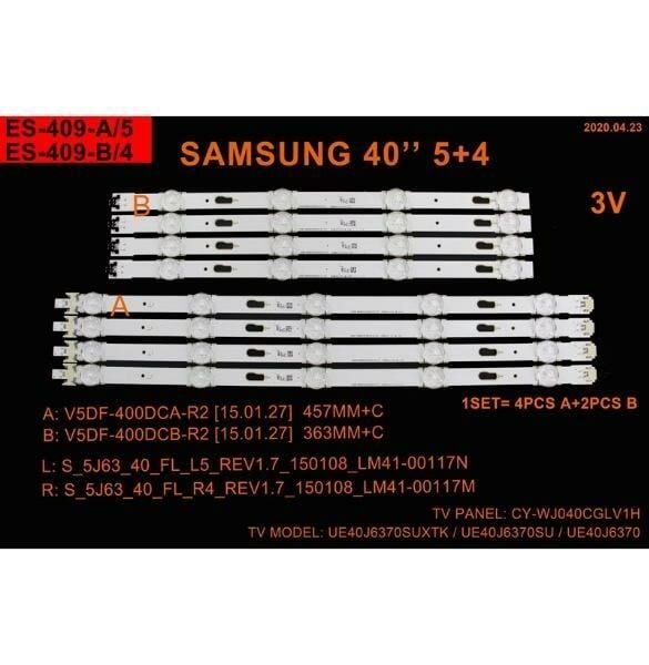 SET-0409 BK Led Backlight-SET - Class