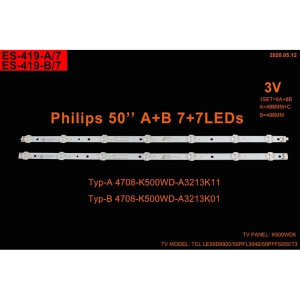 SET-0419 AL Led Backlight-SET - Class