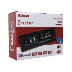 CARSTAR CS-930 ÇİFT USB/SD/FM/AUX/BLUETOOTH KUMANDALI OTO TEYP 4X60 WATT