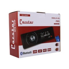 CARSTAR CS-950 ÇİFT USB/SD/FM/AUX/BLUETOOTH KUMANDALI OTO TEYP 4X60 WATT