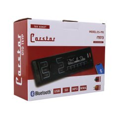 CARSTAR CS-970 ÇİFT USB/SD/FM/AUX/BLUETOOTH KUMANDALI OTO TEYP 4X60 WATT
