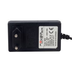 POWERMASTER PM-1301 12 VOLT - 3 AMPER 3.5*1.35 UÇLU VERA YAZAR KASA POS PLASTİK KASA ADAPTÖR