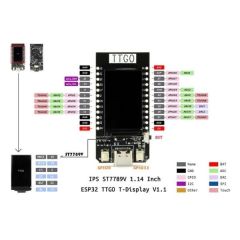 RC-10003 1.14'' ESP32 CH340K BLT. LCD - RoboClass