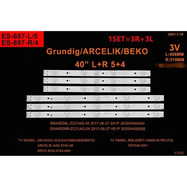SET-0697 AL Led Backlight-SET - Class