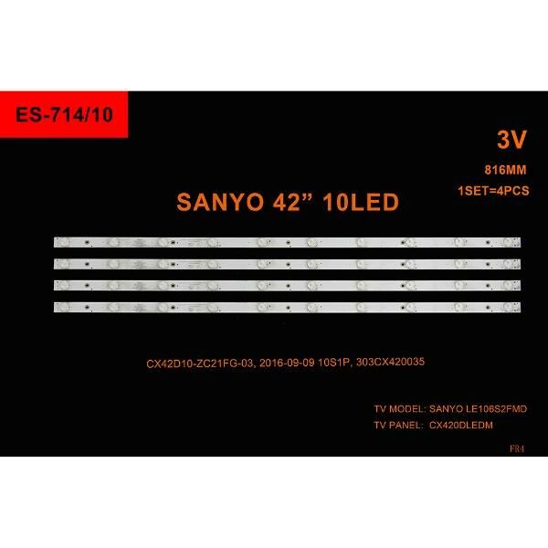 SET-0714 AL Led Backlight-SET - Class