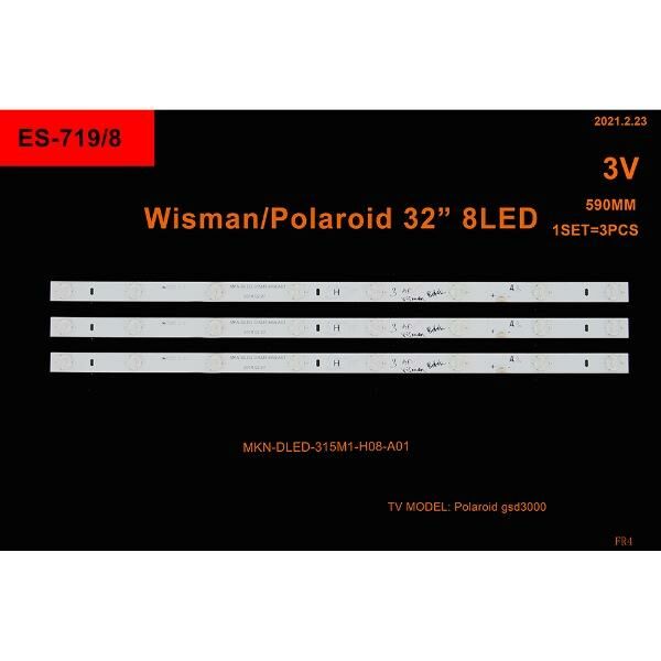 SET-0719 AL Led Backlight-SET - Class
