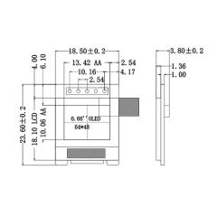 RC-10011 1.8'' SPI Renkli TFT LCD Ekran - RoboClass