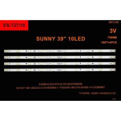 SET-0727 AL Led Backlight-SET - Class