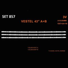 SET-0857 AL Led Backlight-SET - Class