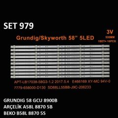 SET-0979 AL Led Backlight-SET - Class