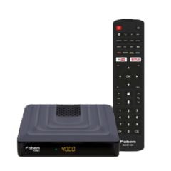 FOBEM VISION S HİBRİT 4GB RAM 32GB HDD 1.5GHZ SES KOMUTLU UYDU ALICILI ANDROID TV BOX (TUNERLİ)