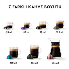 NESPRESSO VERTUO NEXT C MATT BLACK KAPSÜL KAHVE MAKİNESİ