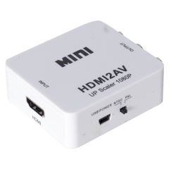 POWERMASTER PM-12861 HDMI TO RCA MİNİ MODEL 1920X1080 PLASTİK KASA ÇEVİRİCİ KONVERTÖR