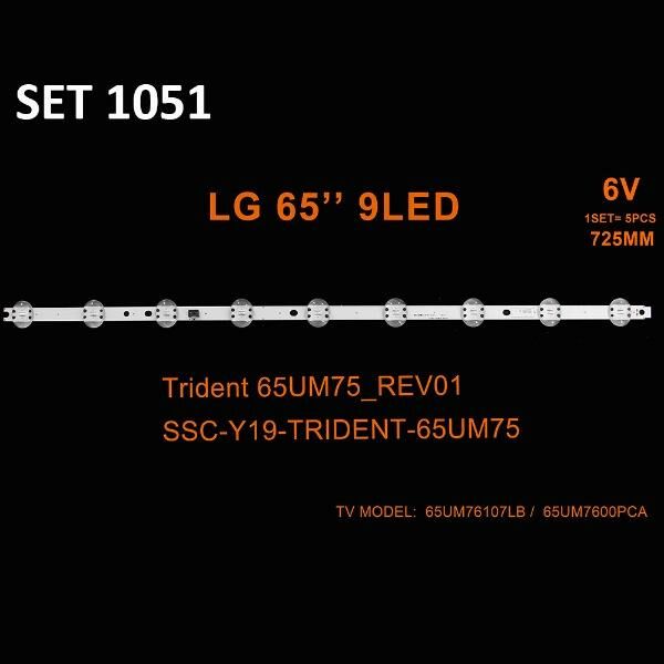 SET-1051 AL Led Backlight-SET - Class